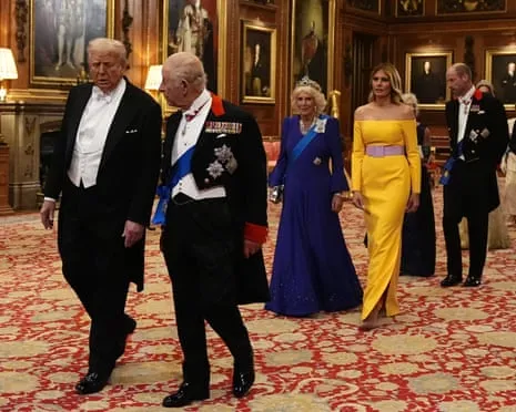 The Royal Family Deploy Grand Welcome Amid Protests; Jimmy Kimmel Taken Off Air Due To Charlie Kirk Remarks